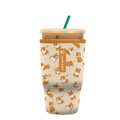 Sok-It JavaSok - Too Corgi to Function Large 30-32oz 18.99 JavaSok-Evergreen