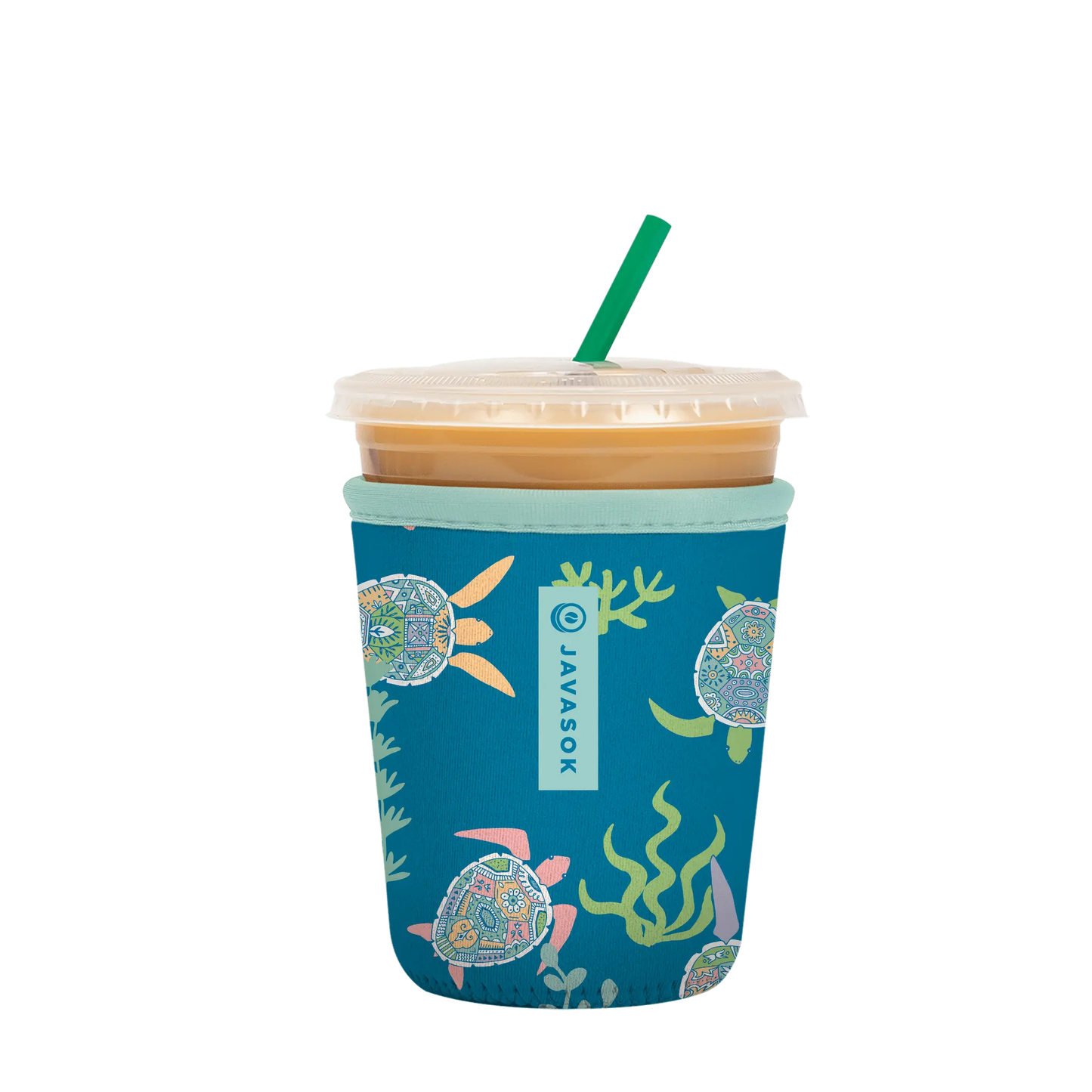 Sok-It JavaSok - Turtley Awesome Small-16-20oz 13.99 JavaSok-Animal Prints