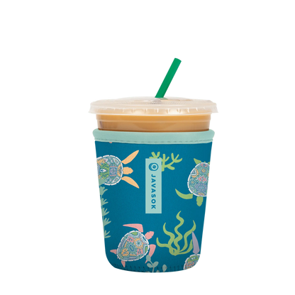 Sok-It JavaSok - Turtley Awesome Small-16-20oz 13.99 JavaSok-Animal Prints