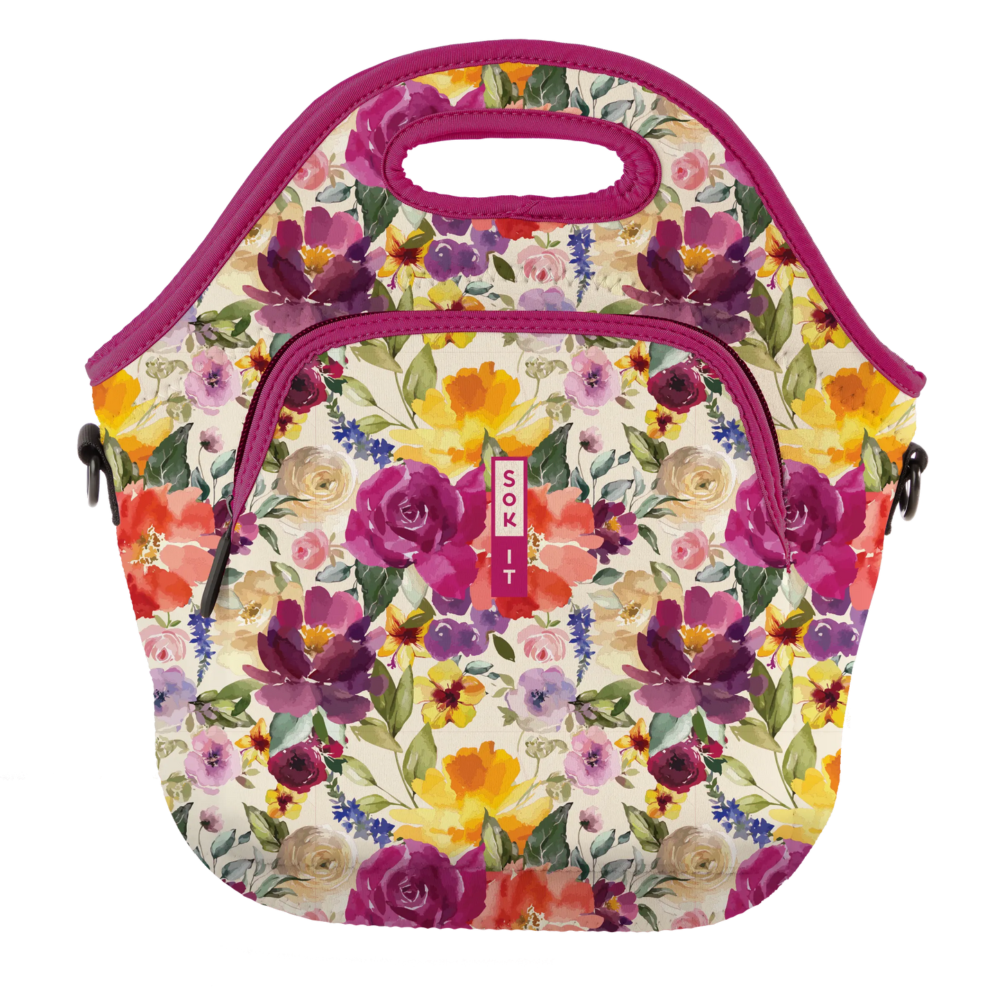 Sok-It LunchTote XL - Blooming Bright  LunchTote-Evergreen