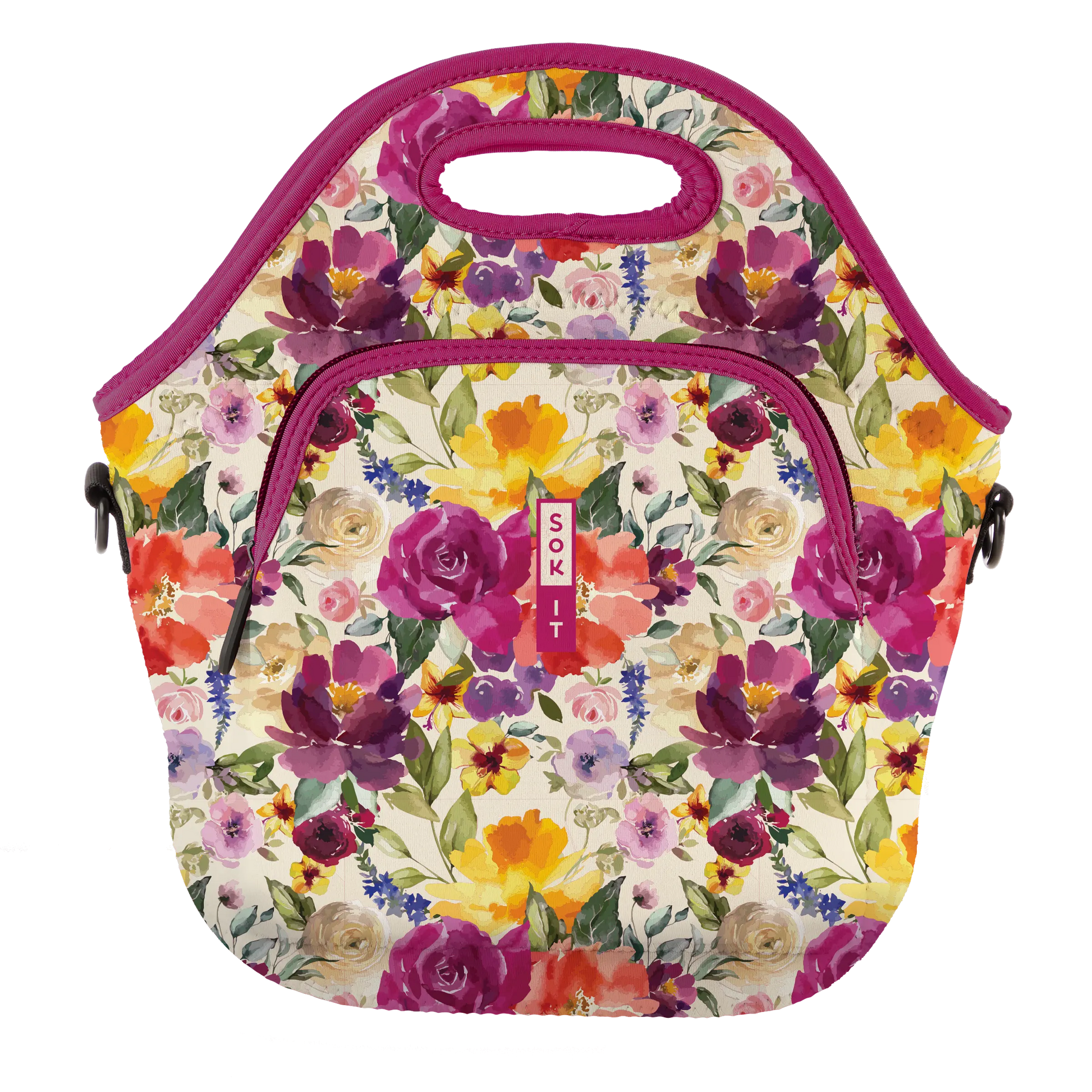 Sok-It LunchTote XL - Blooming Bright  LunchTote-Evergreen
