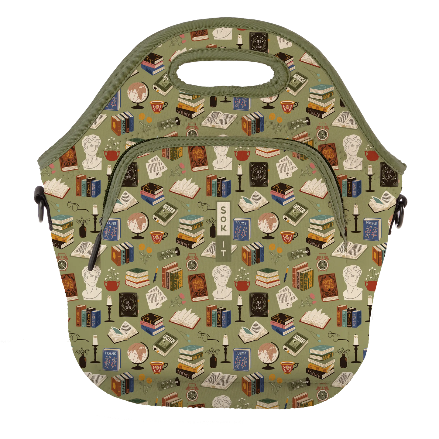 Sok-It LunchTote XL - Book Club  LunchTote-Evergreen