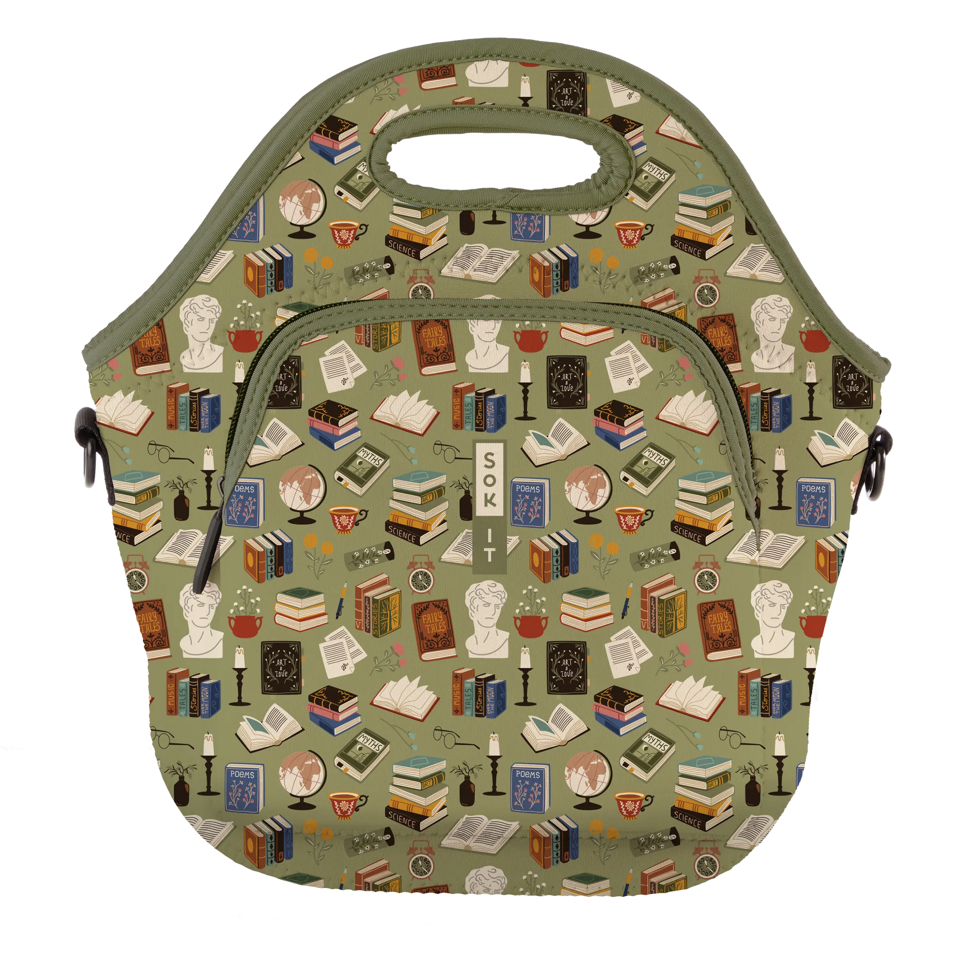 Sok-It LunchTote XL - Book Club  LunchTote-Evergreen