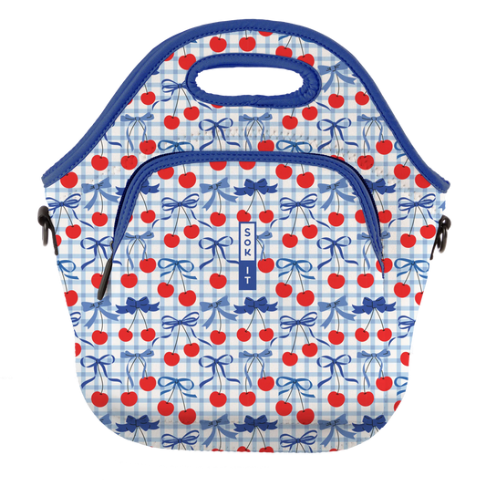 Sok-It LunchTote XL - Cherry Picked  LunchTote-Evergreen