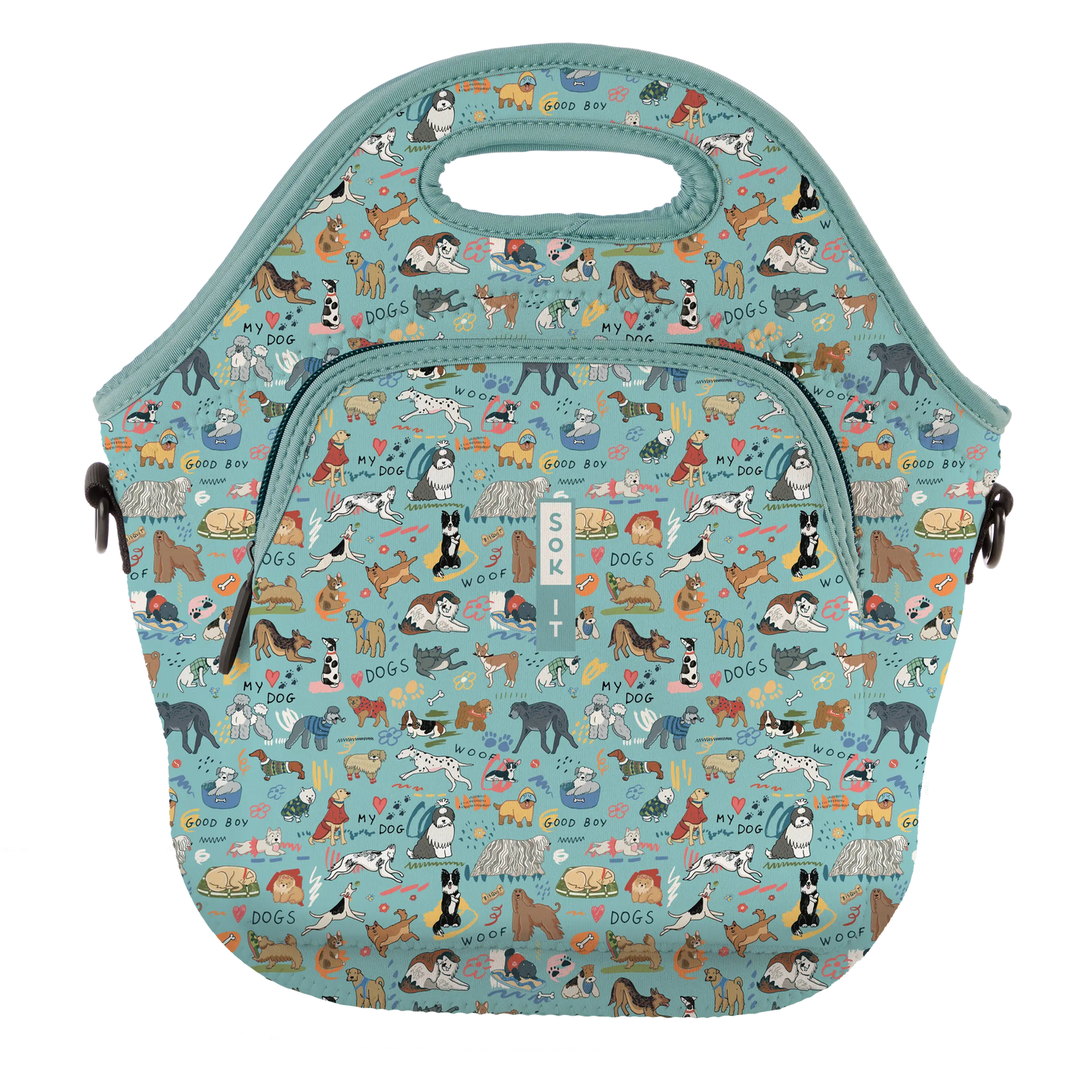 Sok-It LunchTote XL - Dog Days Forever  LunchTote-Evergreen