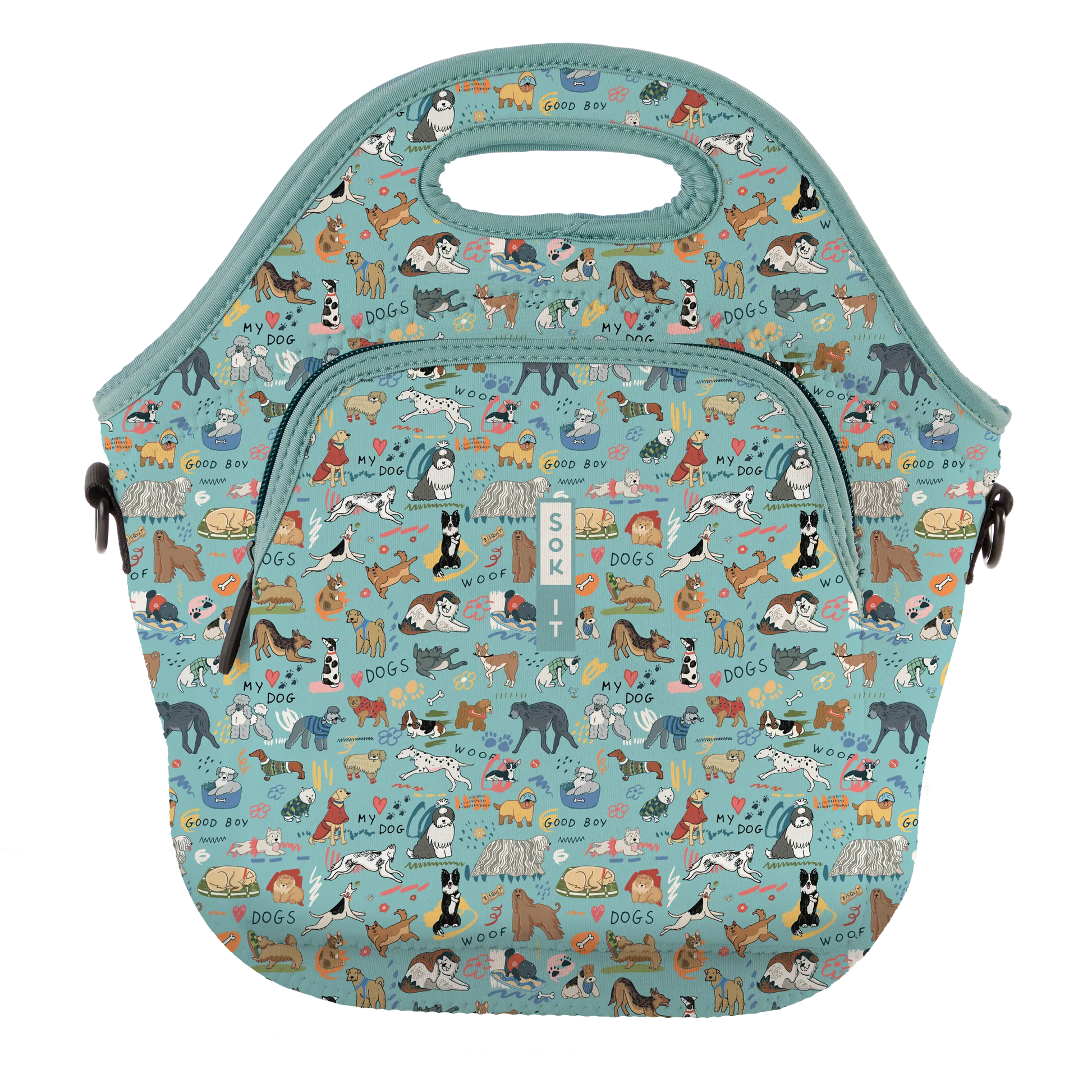 Sok-It LunchTote XL - Dog Days Forever  LunchTote-Evergreen