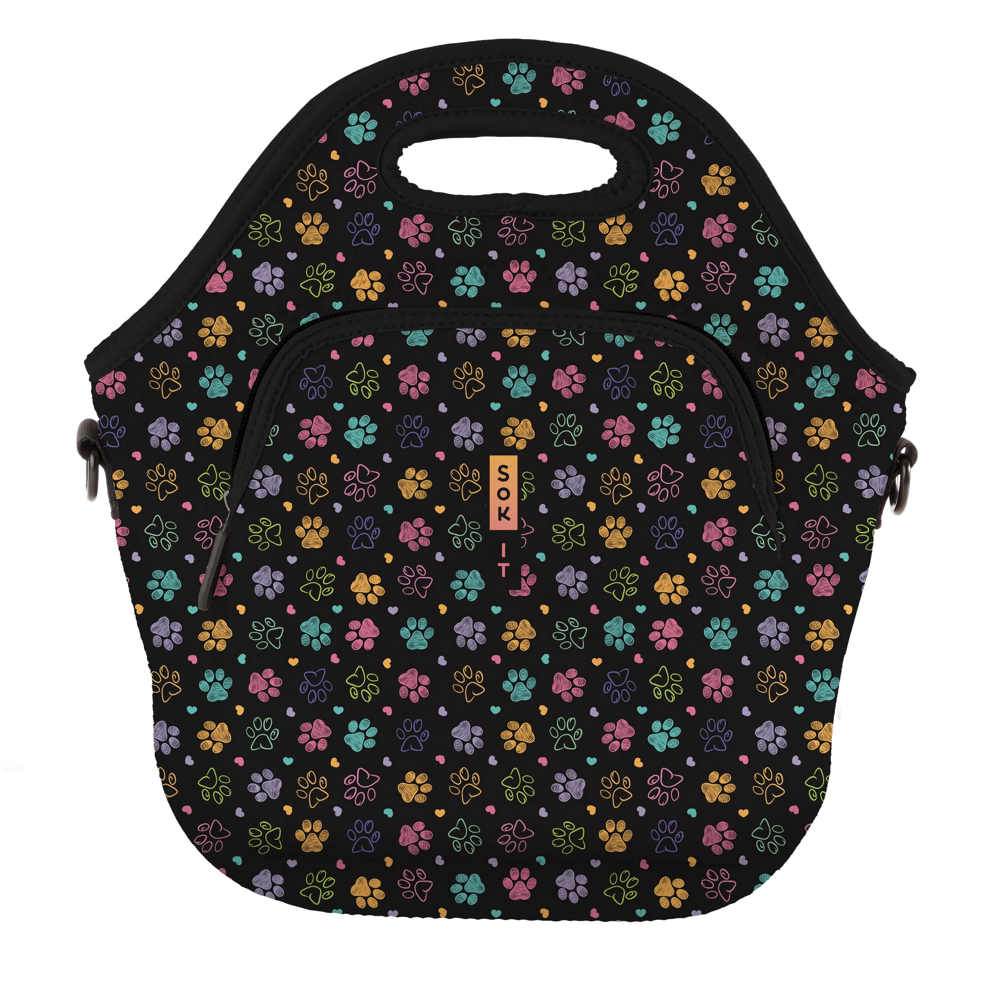 Sok-It LunchTote XL - Furry Footprints  LunchTote-Evergreen