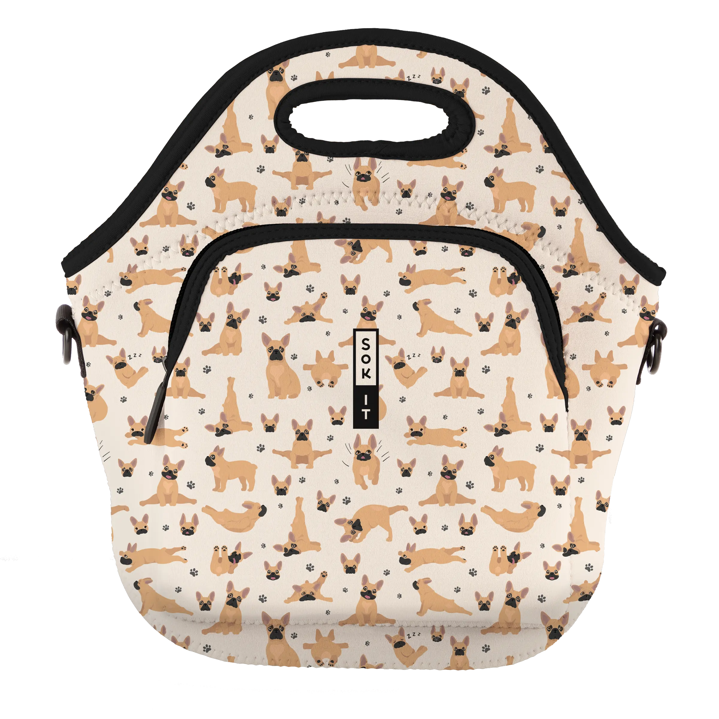 Sok-It LunchTote XL - Pardon My Frenchie  LunchTote-Evergreen