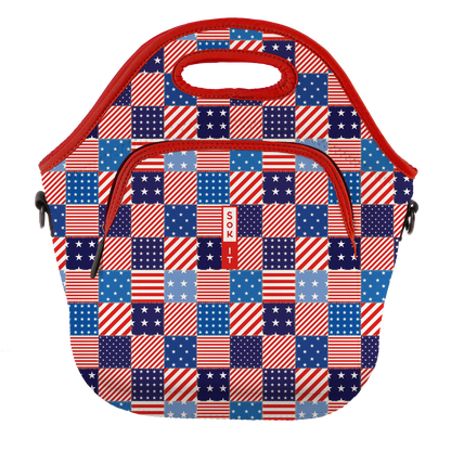 Sok-It LunchTote XL - Patriotic Patchwork  LunchTote-Summer Holiday