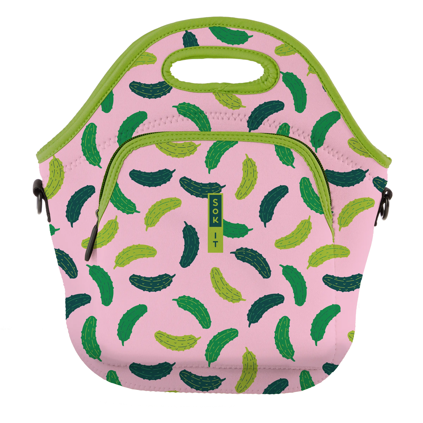 Sok-It LunchTote XL - Pickle Me Pink  LunchTote-Evergreen