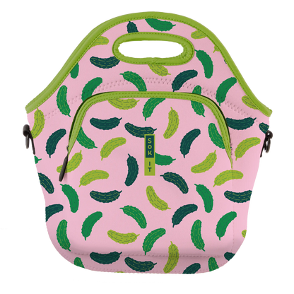 Sok-It LunchTote XL - Pickle Me Pink  LunchTote-Evergreen