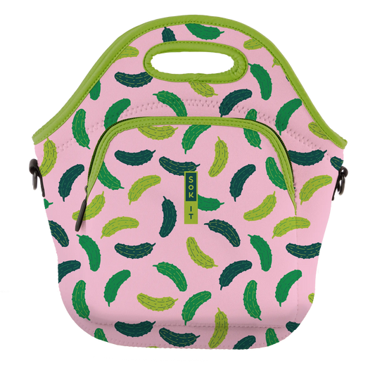 Sok-It LunchTote XL - Pickle Me Pink  LunchTote-Evergreen
