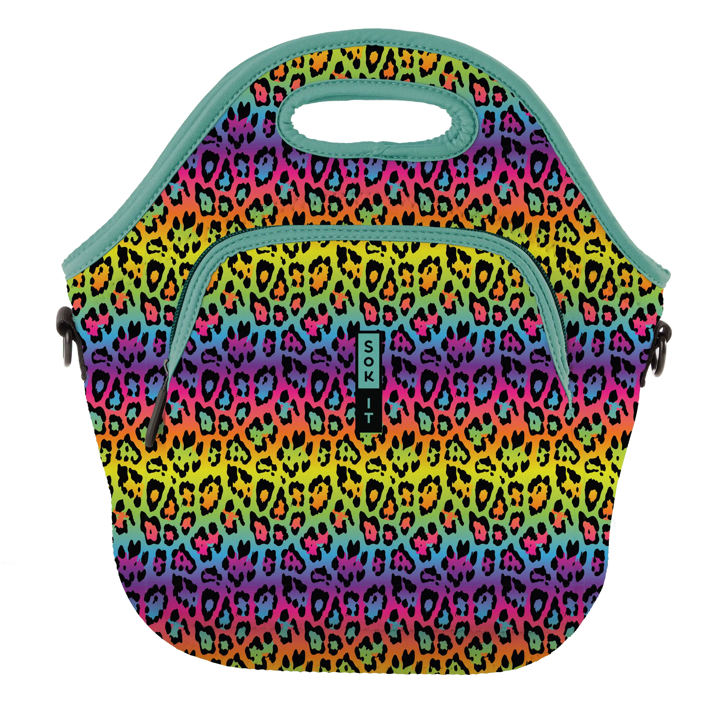 Sok-It LunchTote XL - Rainbow Leopard  LunchTote-Animal Prints
