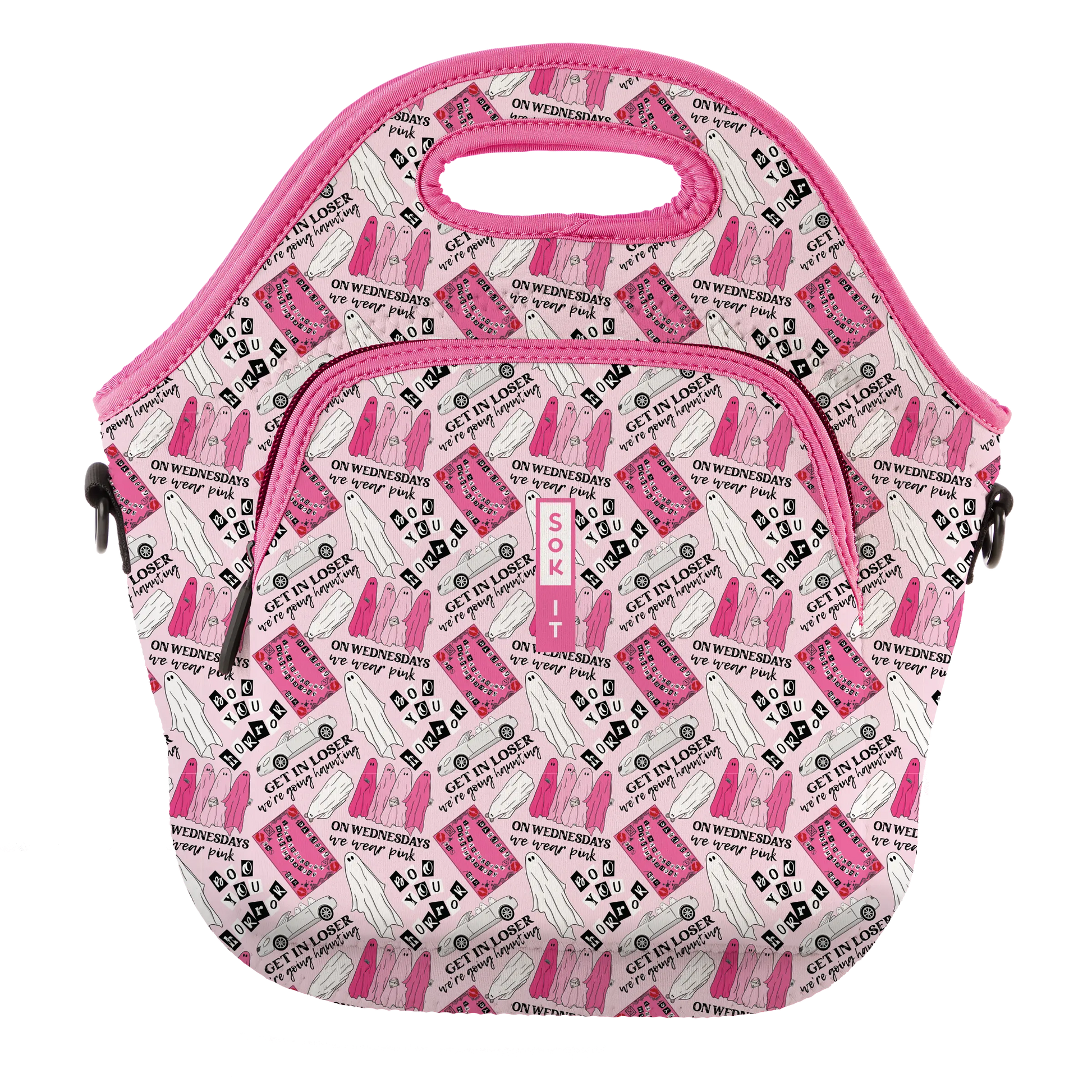 Sok-It LunchTote XL - She Doesn't Even Ghost Here  LunchTote-Halloween Holiday