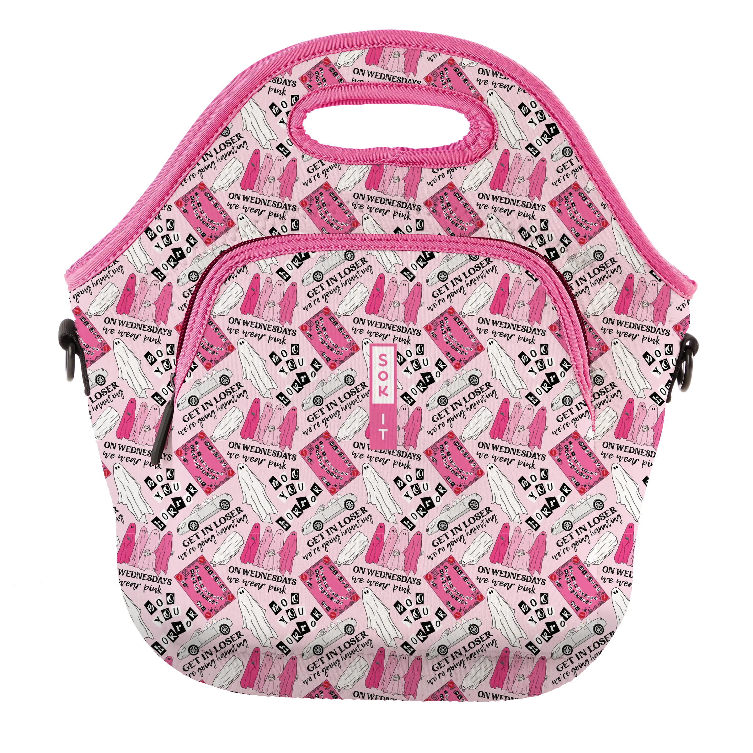 Sok-It LunchTote XL - She Doesn't Even Ghost Here  LunchTote-Halloween Holiday