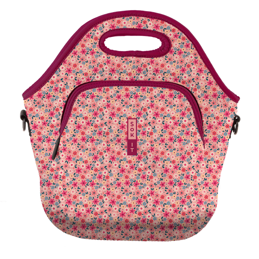 Sok-It LunchTote XL - Spring Bouquet  LunchTote-SS Floral