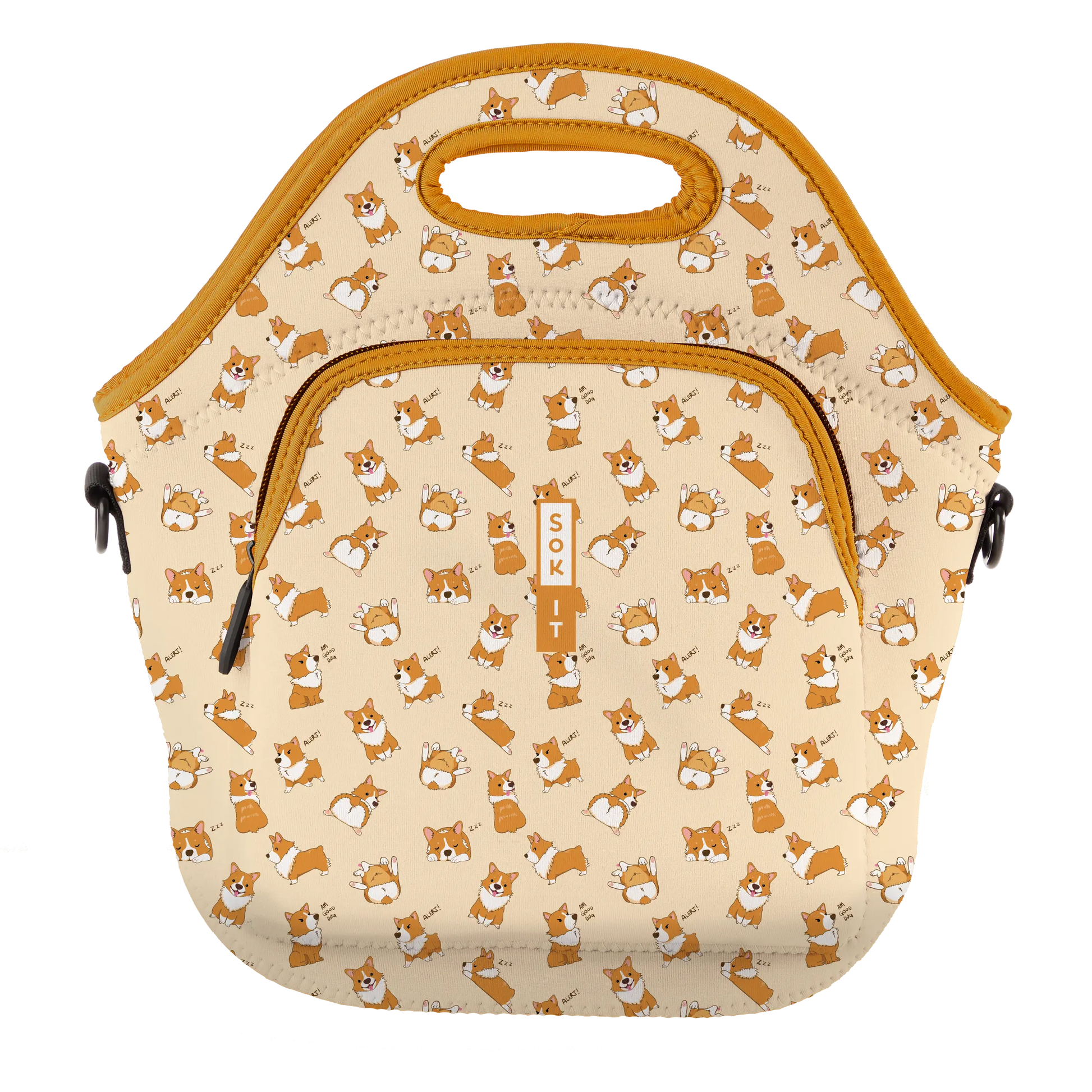 Sok-It LunchTote XL - Too Corgi to Function  LunchTote-Evergreen