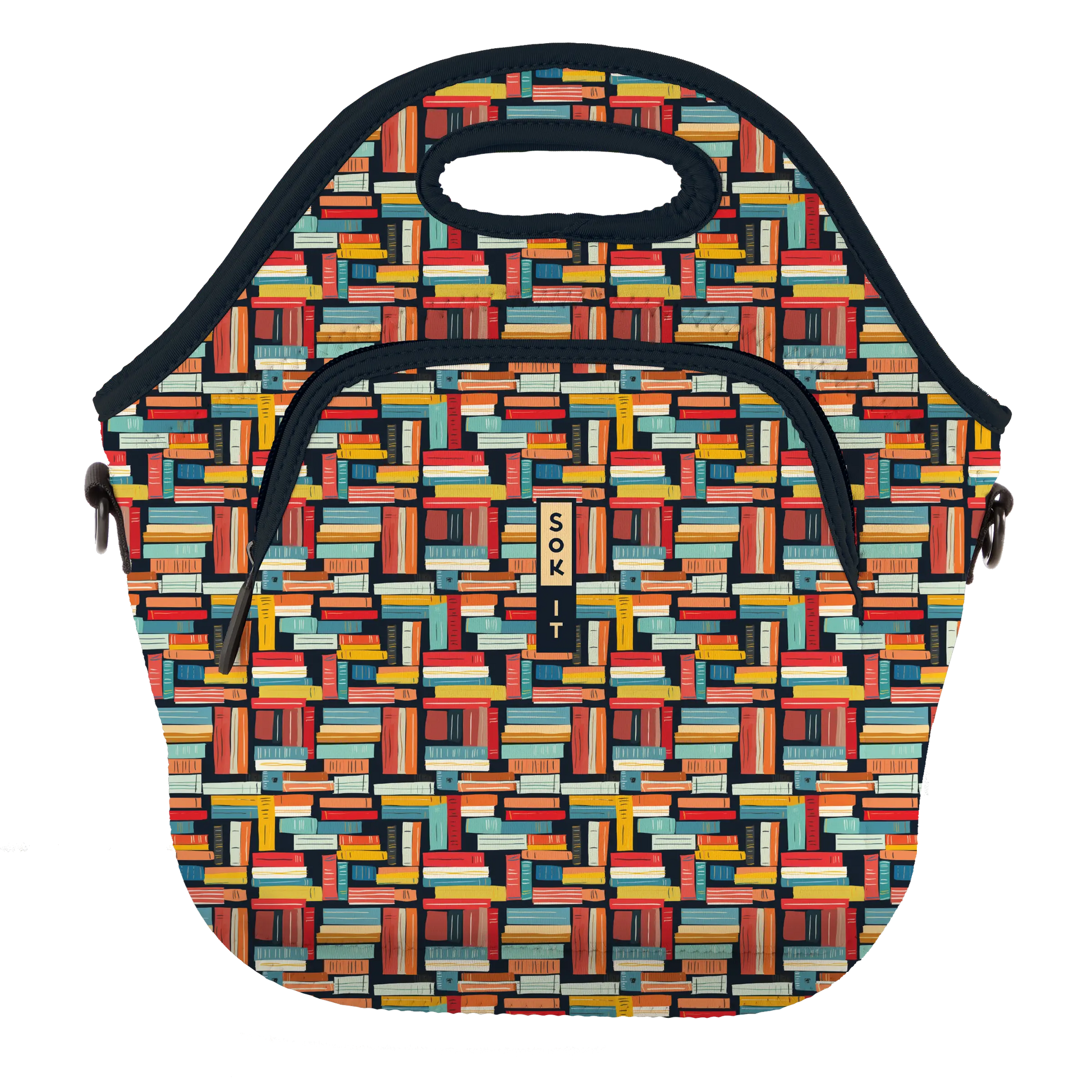 Sok-It LunchTote XL - Well Read  LunchTote-Fall Holiday