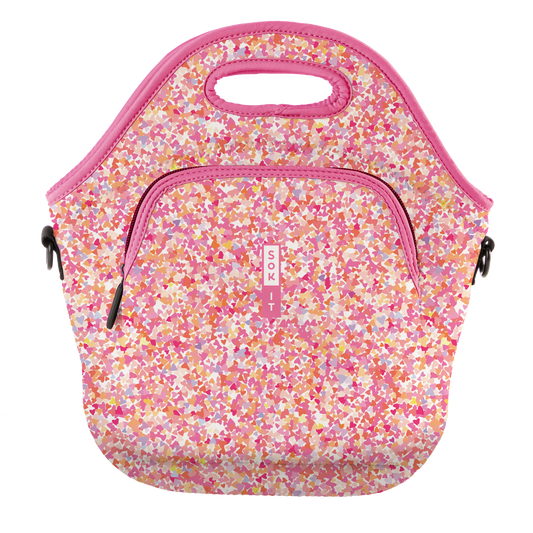 LunchTote XL - Floral Hearts