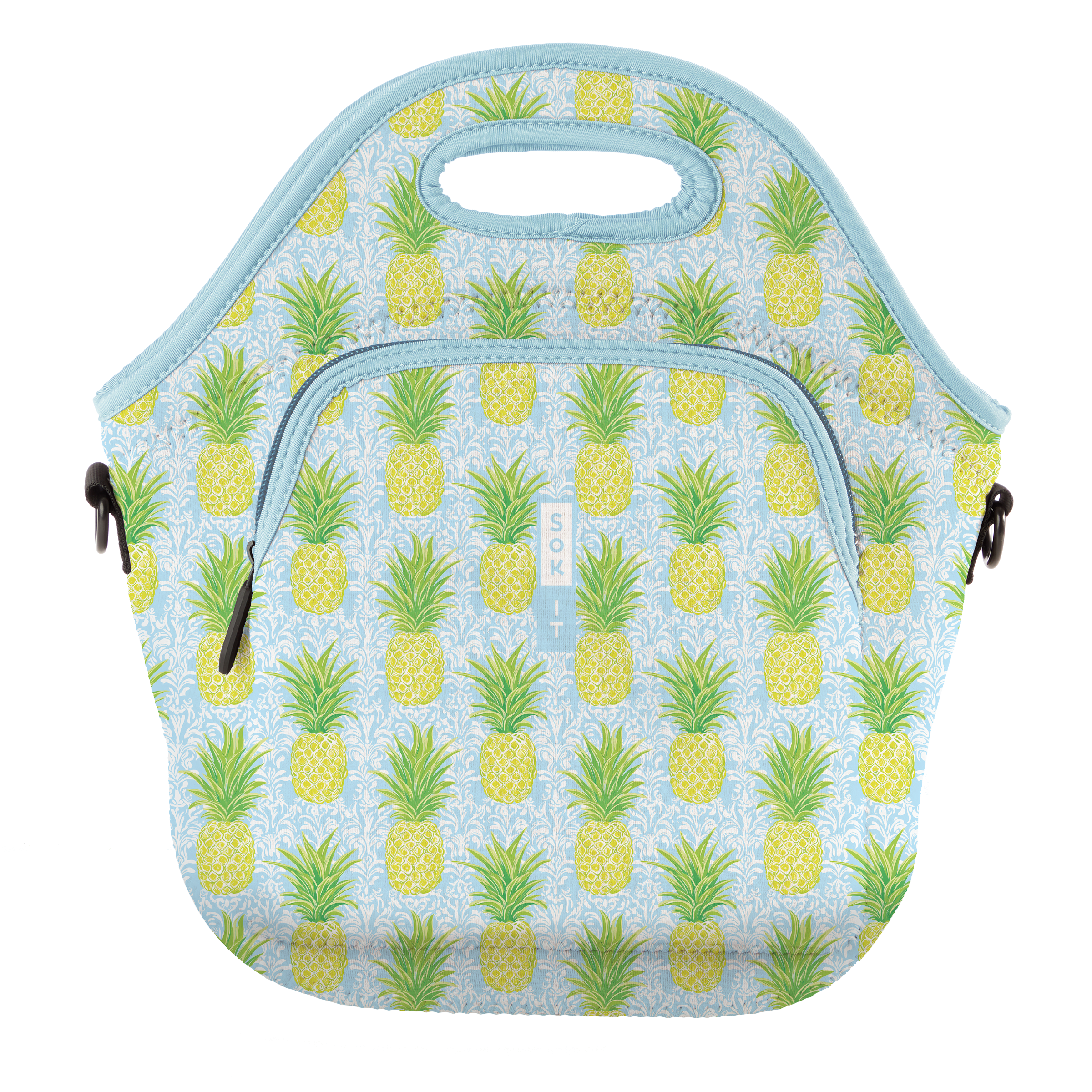 LunchTote XL - The Preppy Pineapple
